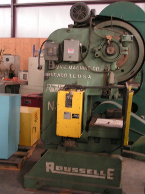 RR 324 Rousselle No 4 Gap Frame Press, a